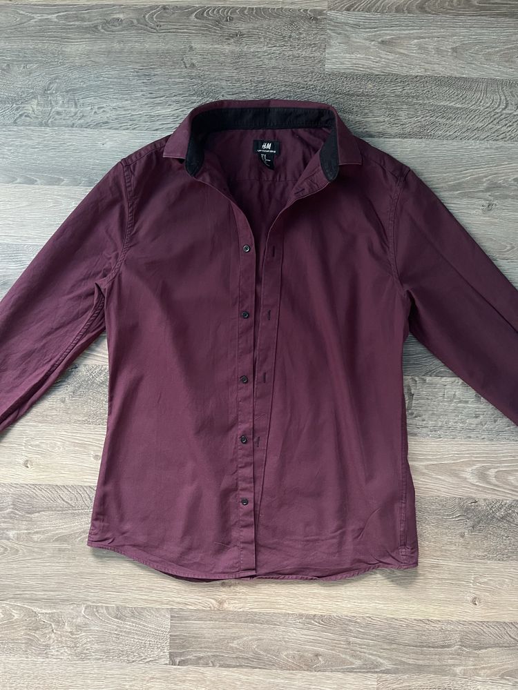 чоловіча сорочка H&M M