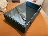 Caixa de arrumação IKEA, SKUBB, 93x55x19 cm