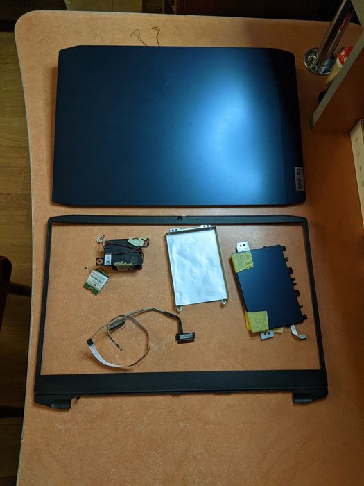 Lenovo IdeaPad Gaming 3 15ARH05 Кришка/Рамка/Динаміки/Шлейф/Тачпад
