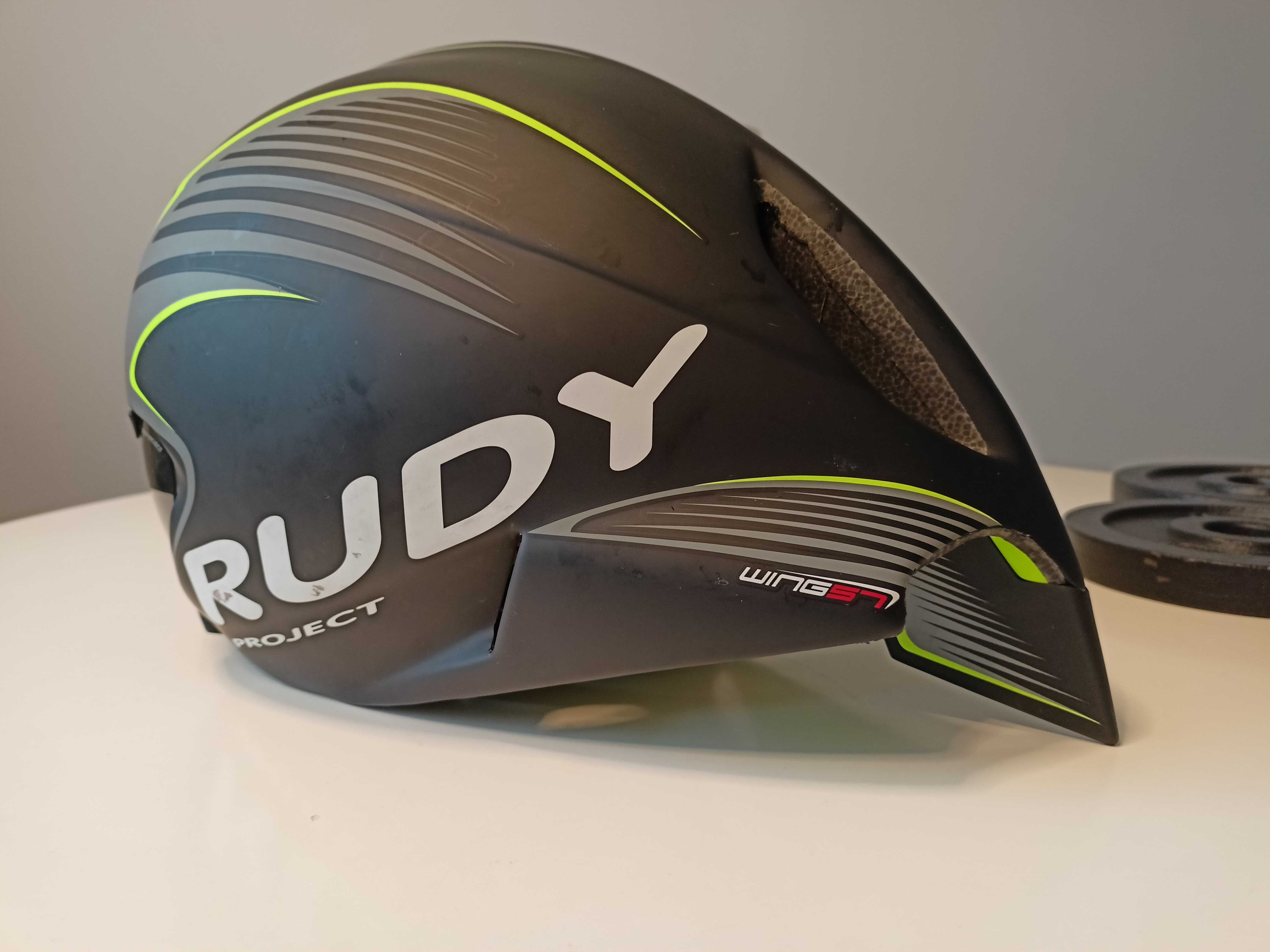 Aerodynamiczny kask czasowy - Rudy Project rozmiar S-M