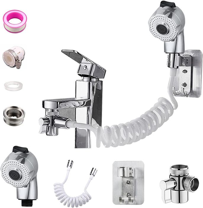 Adaptador Torneira de lavagem p sanita pulverizador chuveiro de tornei