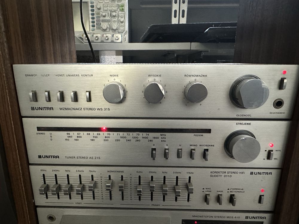 Wieza Unitra Mini + kolumny Space’86
