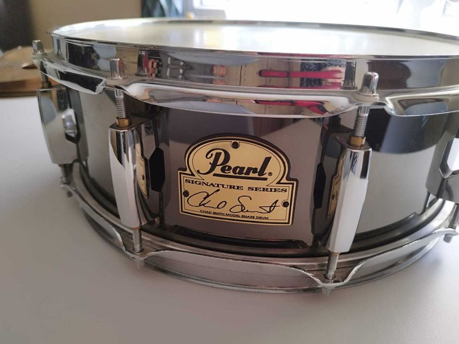 Werbel Pearl Chad Smith signowany (red chot chili pepers)