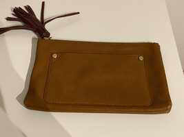 Clutch de pele da Massimo Dutti