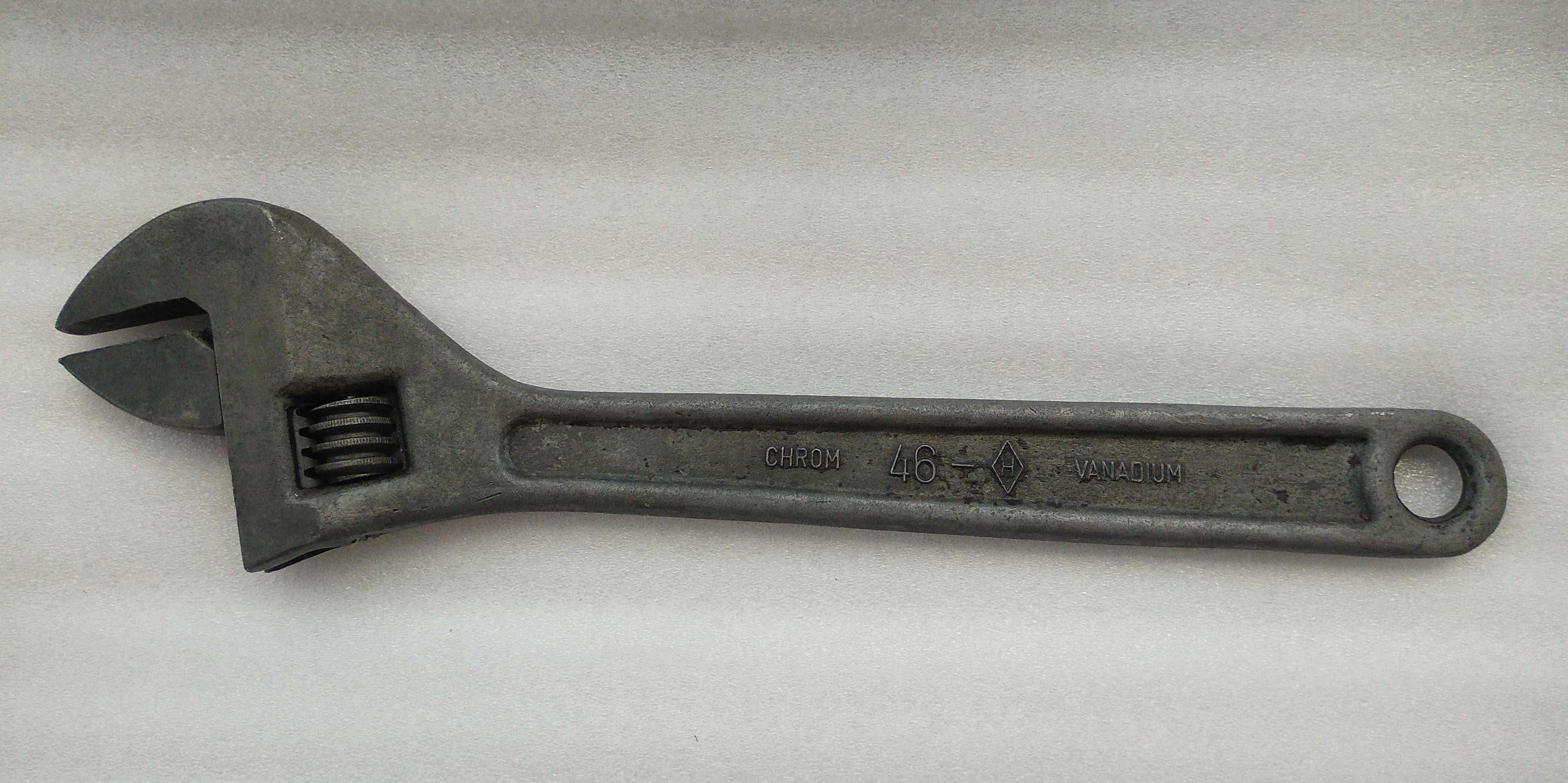 Трубный Разводной ключ Качество СССР - Большой мощный ключ длина 41 см