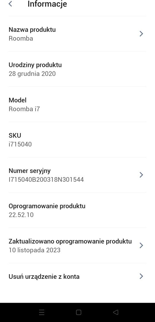 iRobot Romba i7 - robot sprzątający
