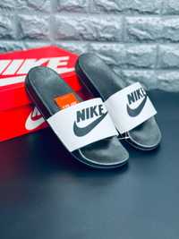 МУЖСКИЕ шлёпанцы Nike тапочки уличные белые Nike 40-45