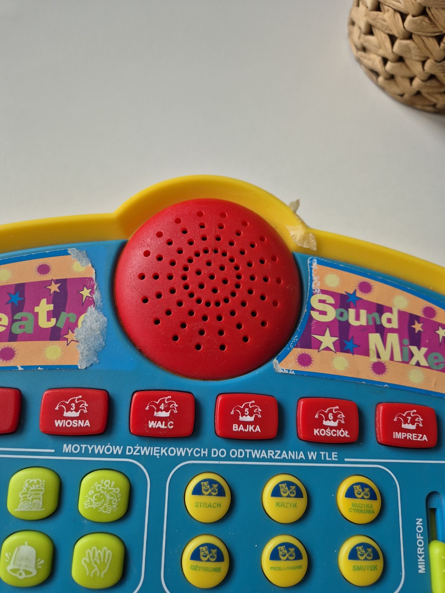 Głośnik z odgłosami i muzyka Theatre Sound Mixer używany