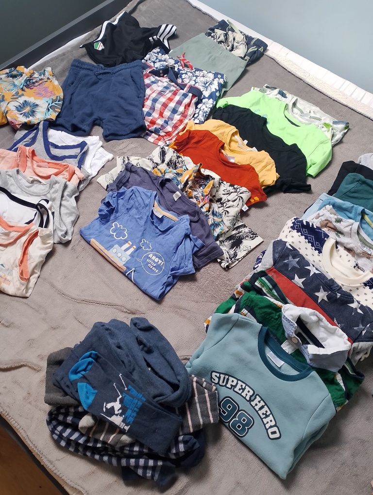 Paka ubrań dla chłopca 98