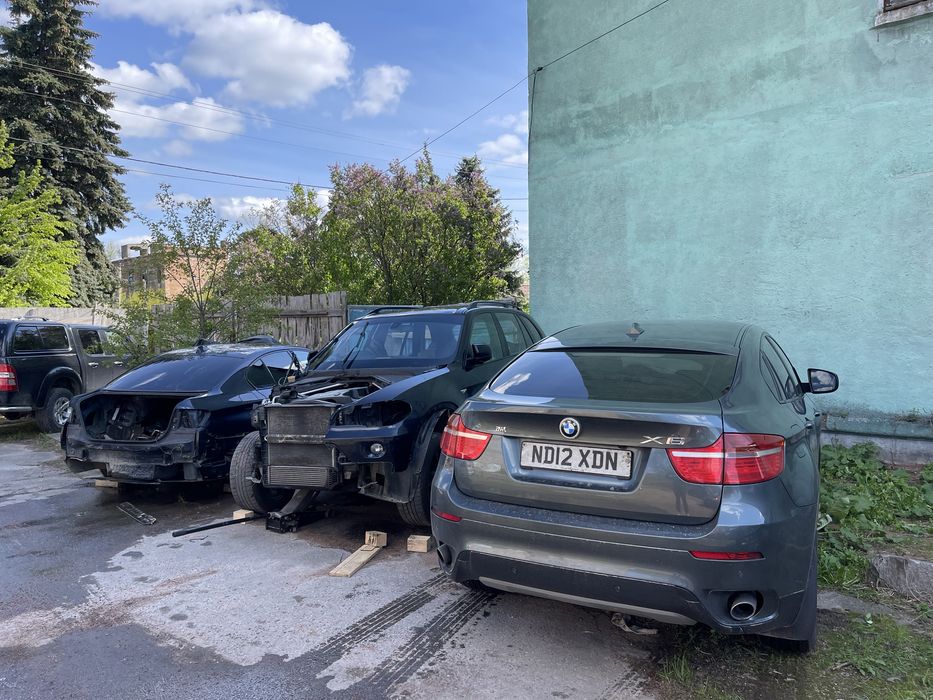 Разборка BMW X6 E71 n54  BMW G30 530xd  капот двері крило