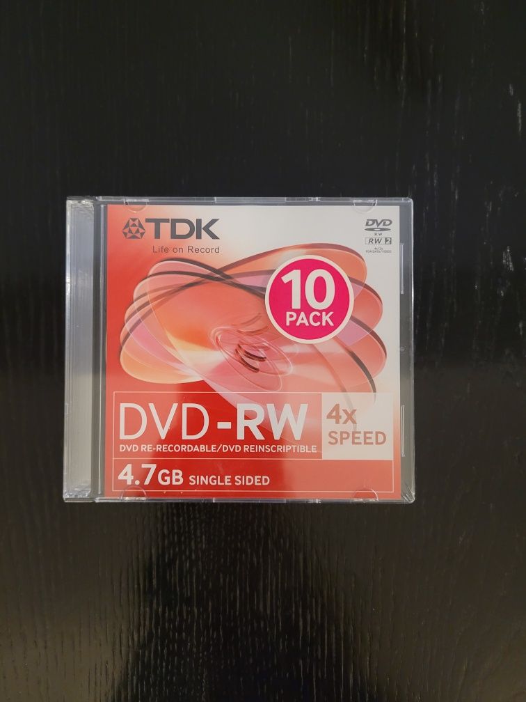 10 × Płyty DVD - RW 4.7GB