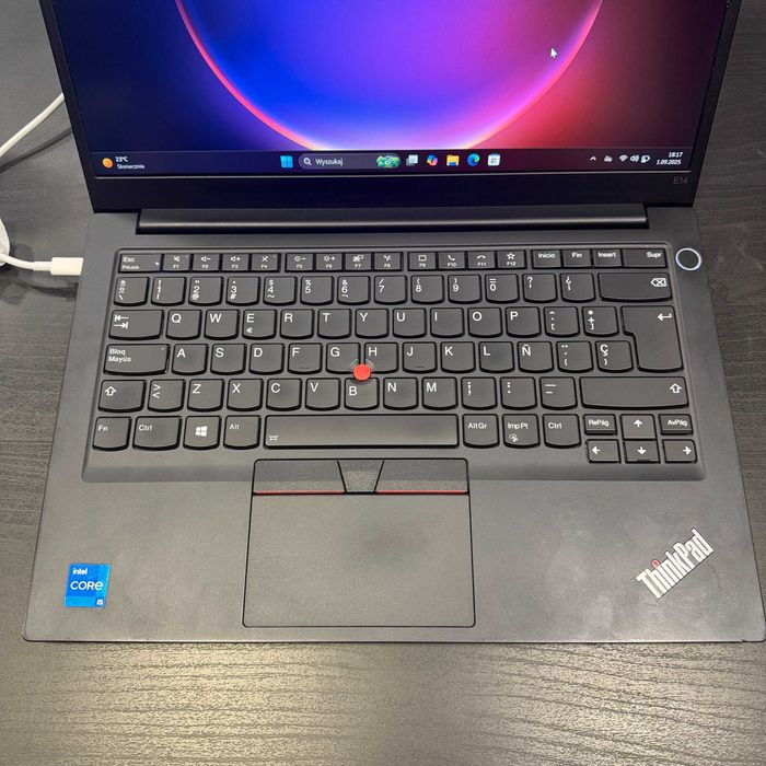 Lenovo ThinkPad E14 Gen2 (2021)/SSD 512/RAM 16gb - stan idealny