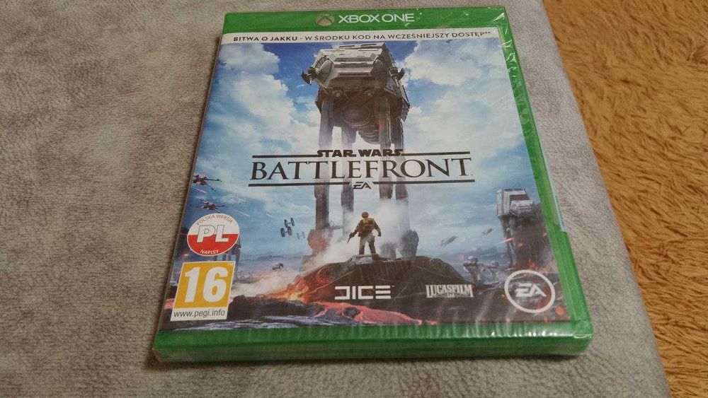 XBOX ONE. Star Wars: Battlefront - новый польский диск