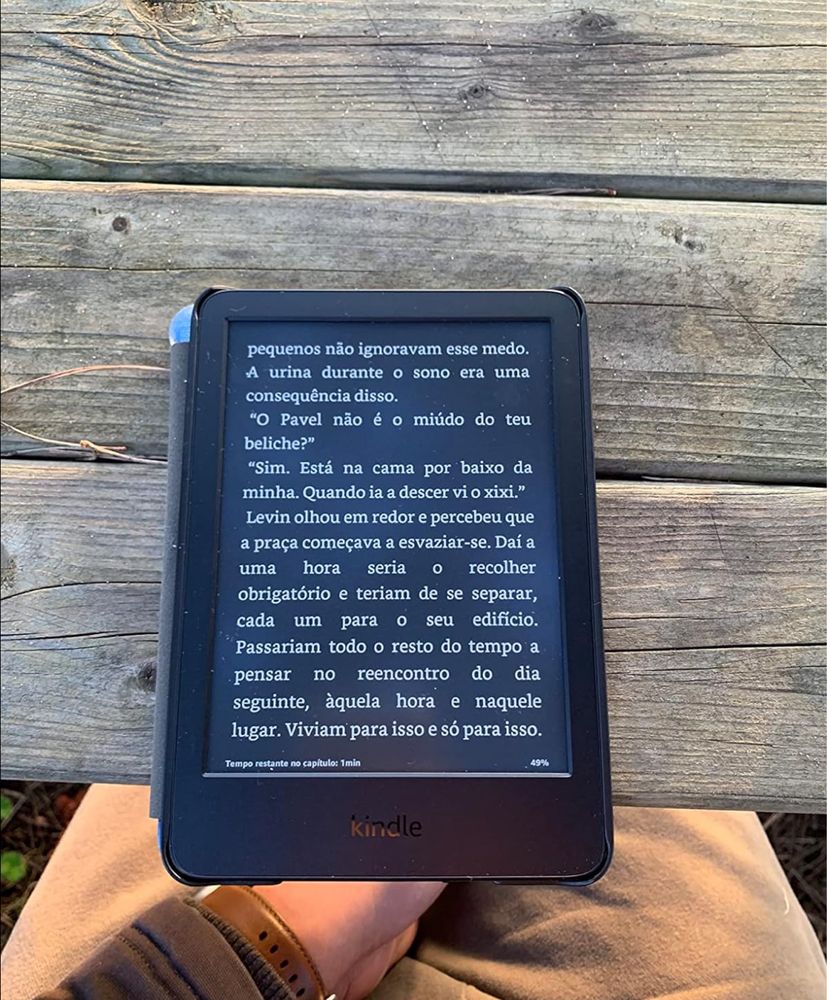 Kindle 2022 6” Azul 16GB – SEM Anuncios - Novo
