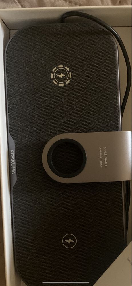 Док станция беспроводная зарядка 3 в 1 20W