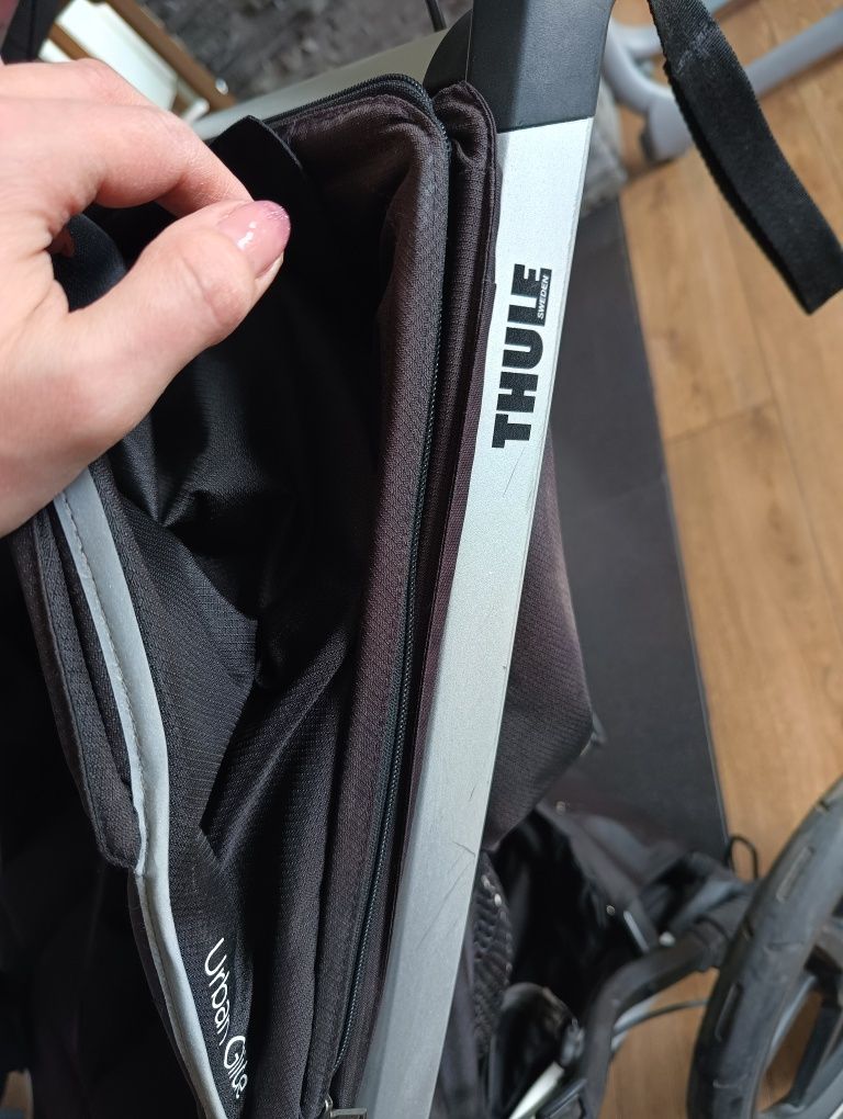Thule Urban Glide 2 double black+ gratis etui na kom i haczyki