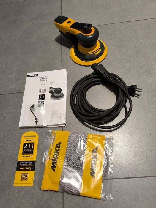 Szlifierka indukcyjna MIRKA DEROS 650 CV 5mm