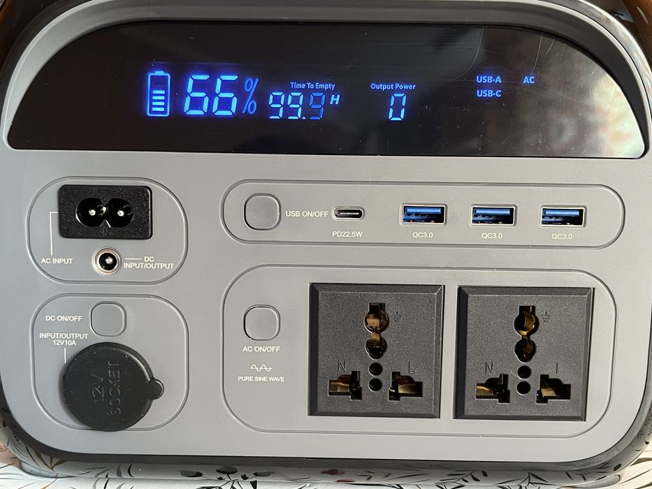 Нова Зарядна станція CTOLITY LiFePo4 600w 345wh Новая Зарядная станция