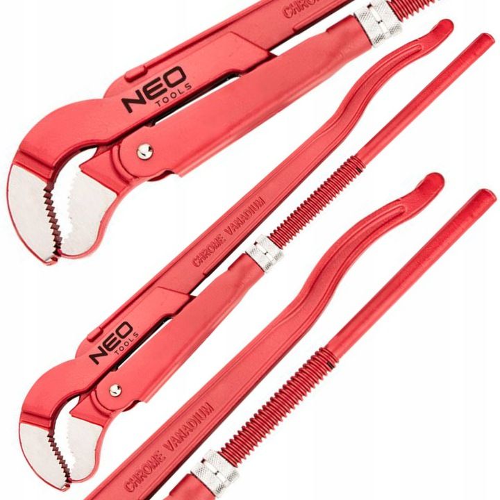 Neo Tools Klucz Nastawny Szwedzki Stalowy Do Rur Typ S'' 1,0'' 330mm 0
