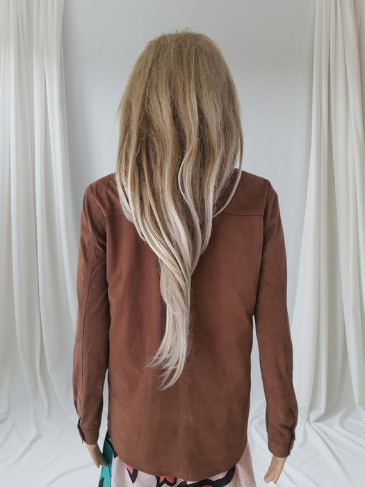 Soyaconcept - modna damska koszula jak zamszowa - S/M  -