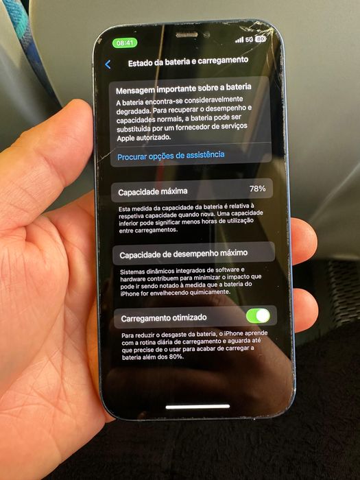 Iphone 12 caracteristicas e estado como se ve nas fotos