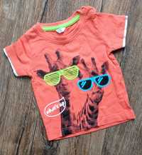 T-shirt niemowlęcy dla chłopca 68