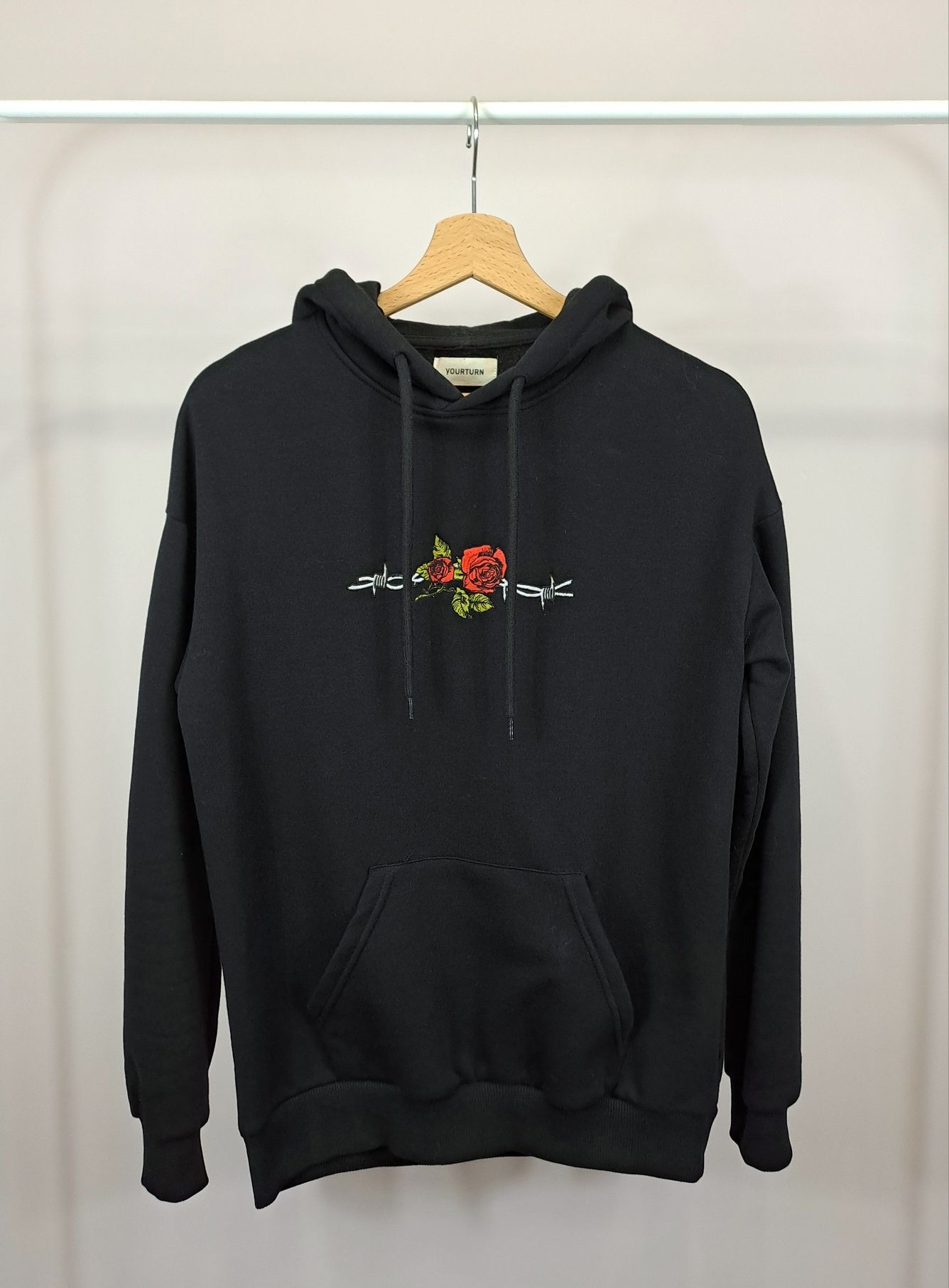 Męska/damska unisex bluza z kapturem hoodie Yourturn r.XS bawełna