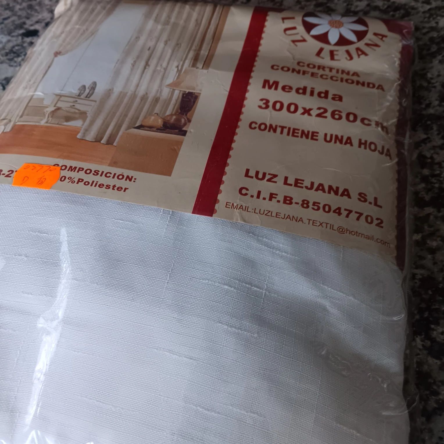 Vendo 1 cortina grande de 3m de largura