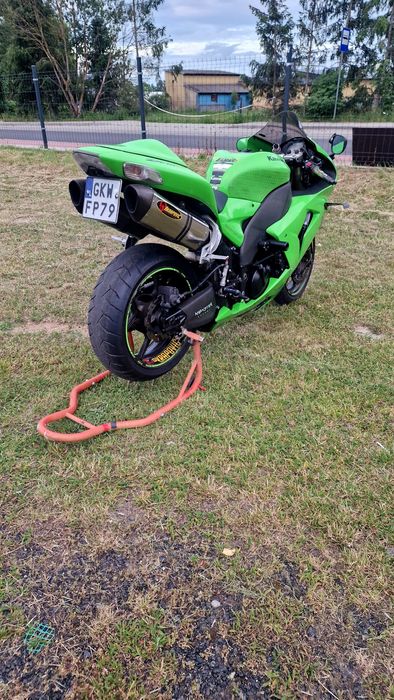 Kawasaki ninja zx10r zx 10r  akrapovic 2006r zamianapoopsy