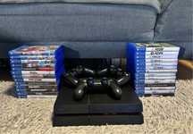 Konsola PS4 w bardzo dobrym stanie – gotowa do gry!