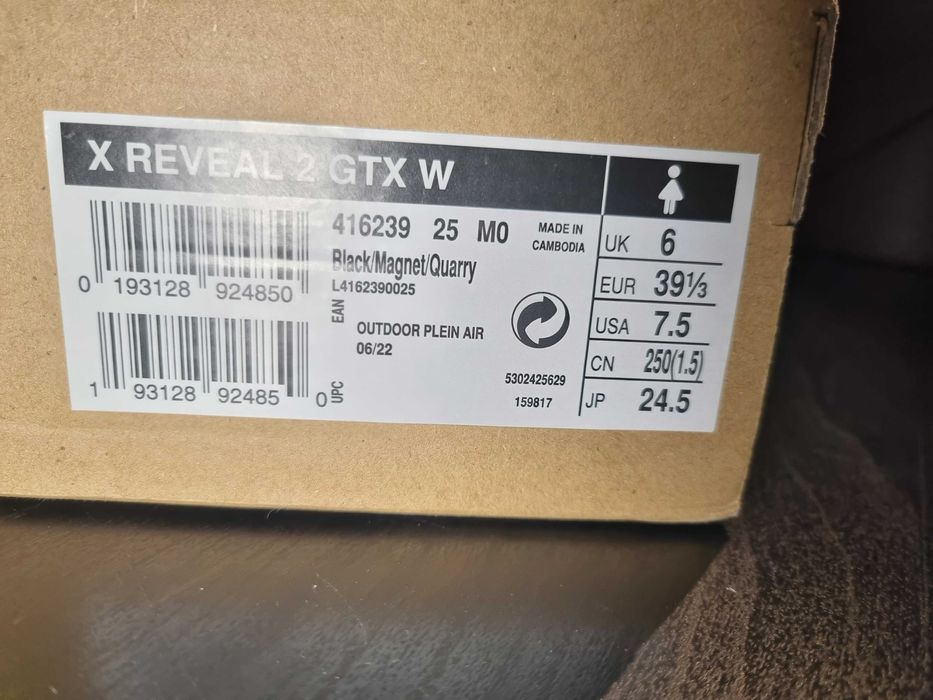 SALOMON X REVEAL 2 GTX GoreTex 37 1/3, 39 1/3