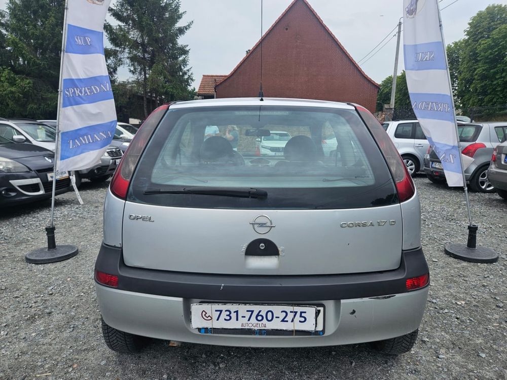 Opel Corsa 1.7 diesel // sprawna klimatyzacja // dlugie oplaty