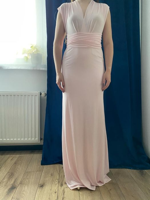 Sukienka infinity maxi wiązana na wiele sposobów