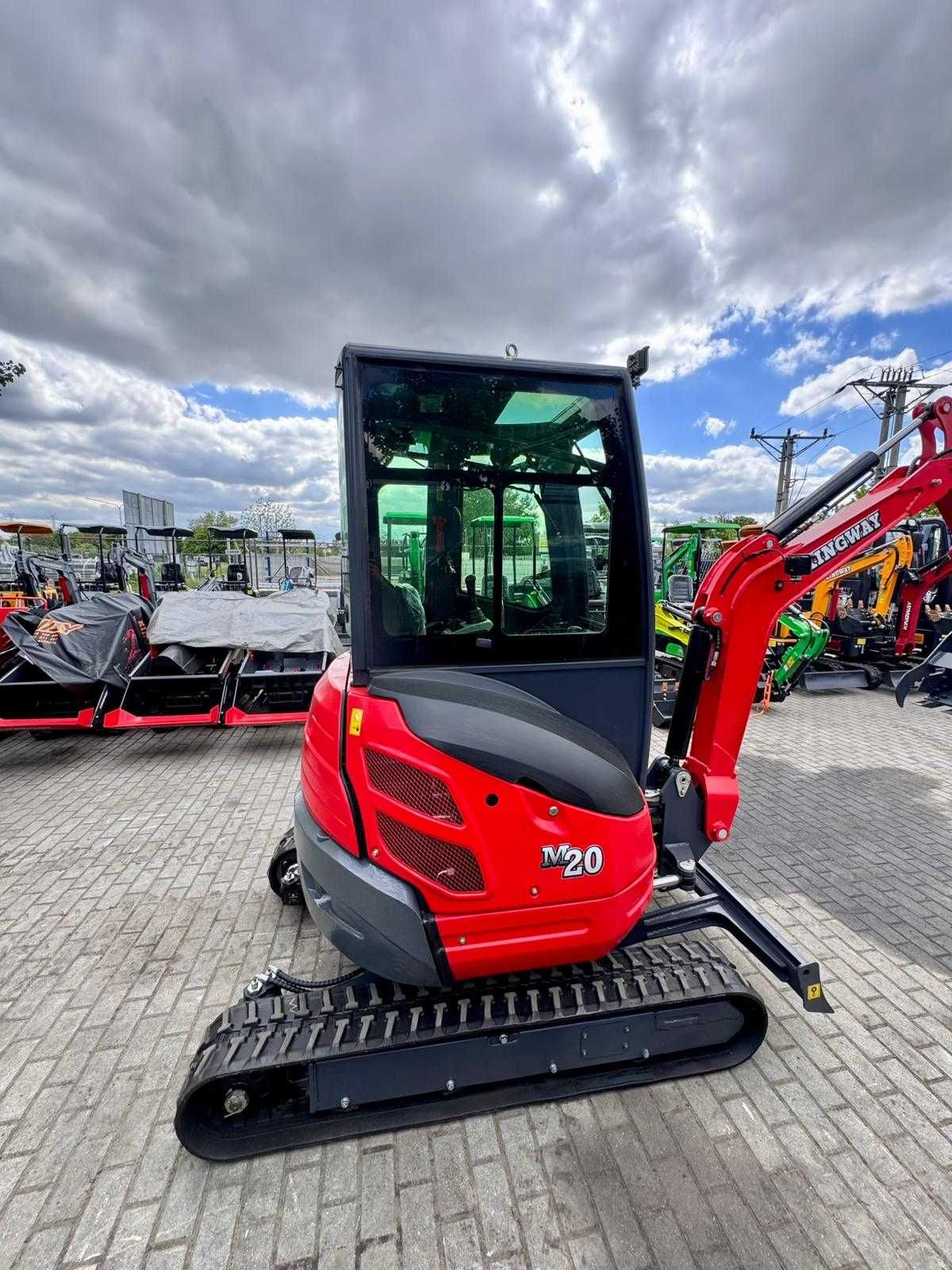 Koparka Kingway RS20K 2000KG Silnik Kubota ,3 Łyżki, Leasing OD 105%!