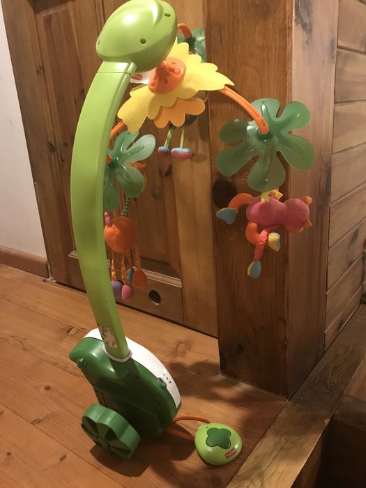 Karuzela dla niemowląt do łóżeczka Tiny love wyspa marzeń + pilot