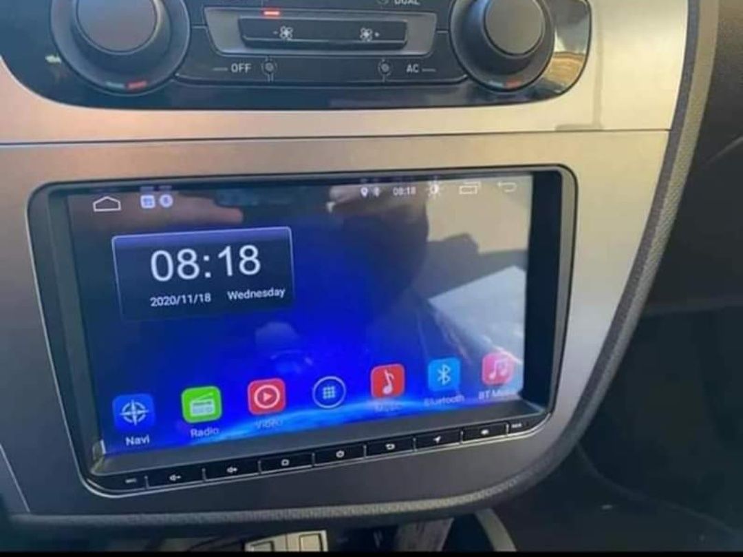 Rádio Android 12 com GPS SEAT LEON + Moldura própria incluída (Artigo)