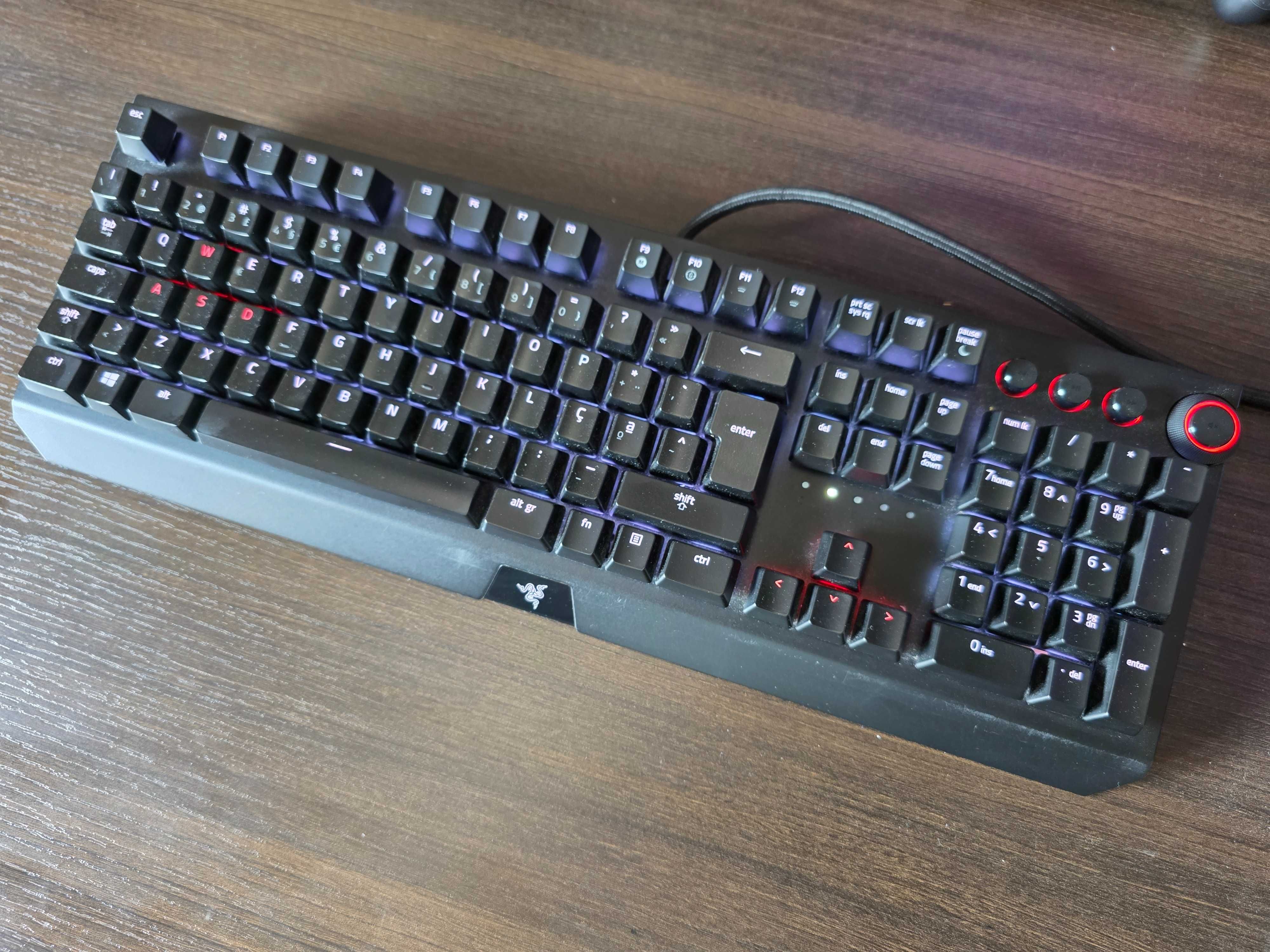 Teclado Razer Blackwidow Elite + Rato Razer Basilisk Chroma