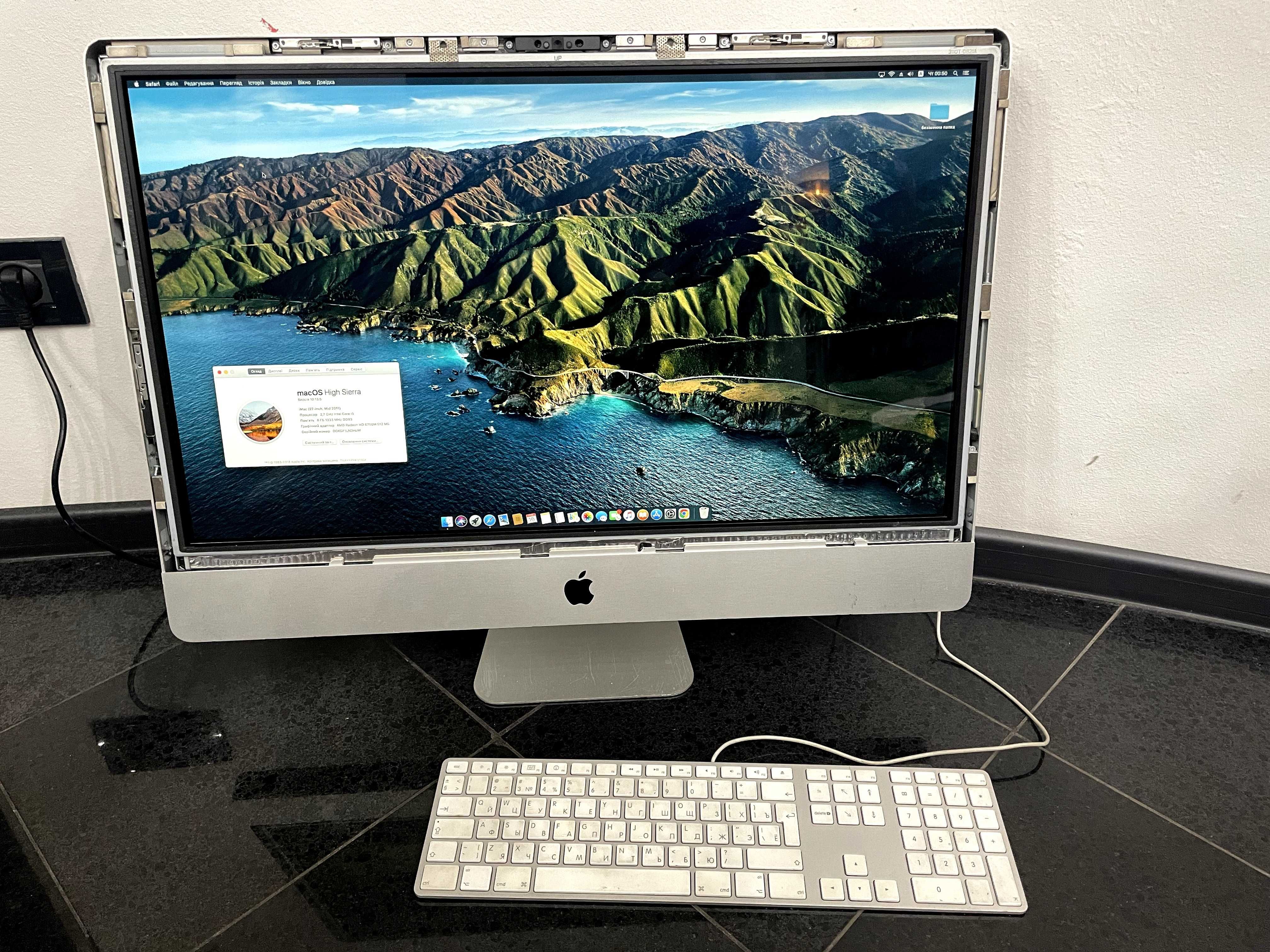 iMac 27 A1312 2011 Разборка Запчасти