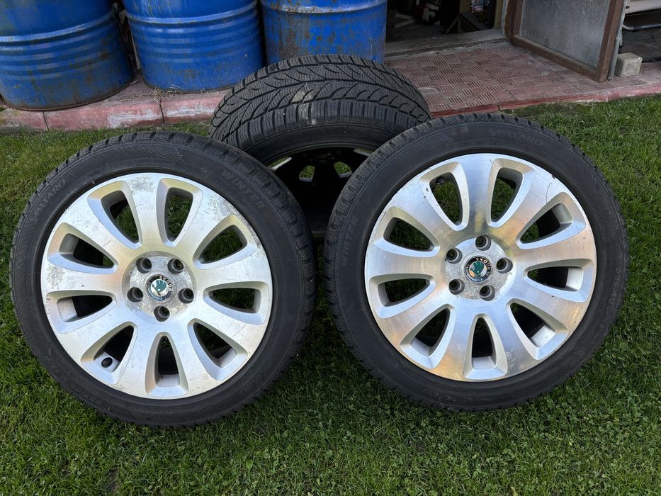 4 koła grupa volkswagen 5x112x17 ZIMA super stan!