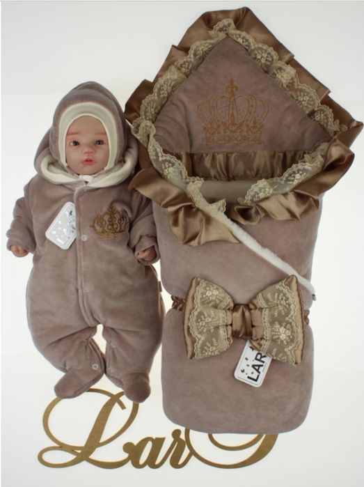 Конверт комплект на выписку комбинезон демисезон зима