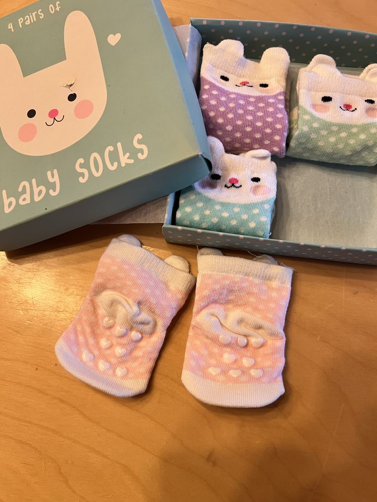 Meias bebe - 4 pares