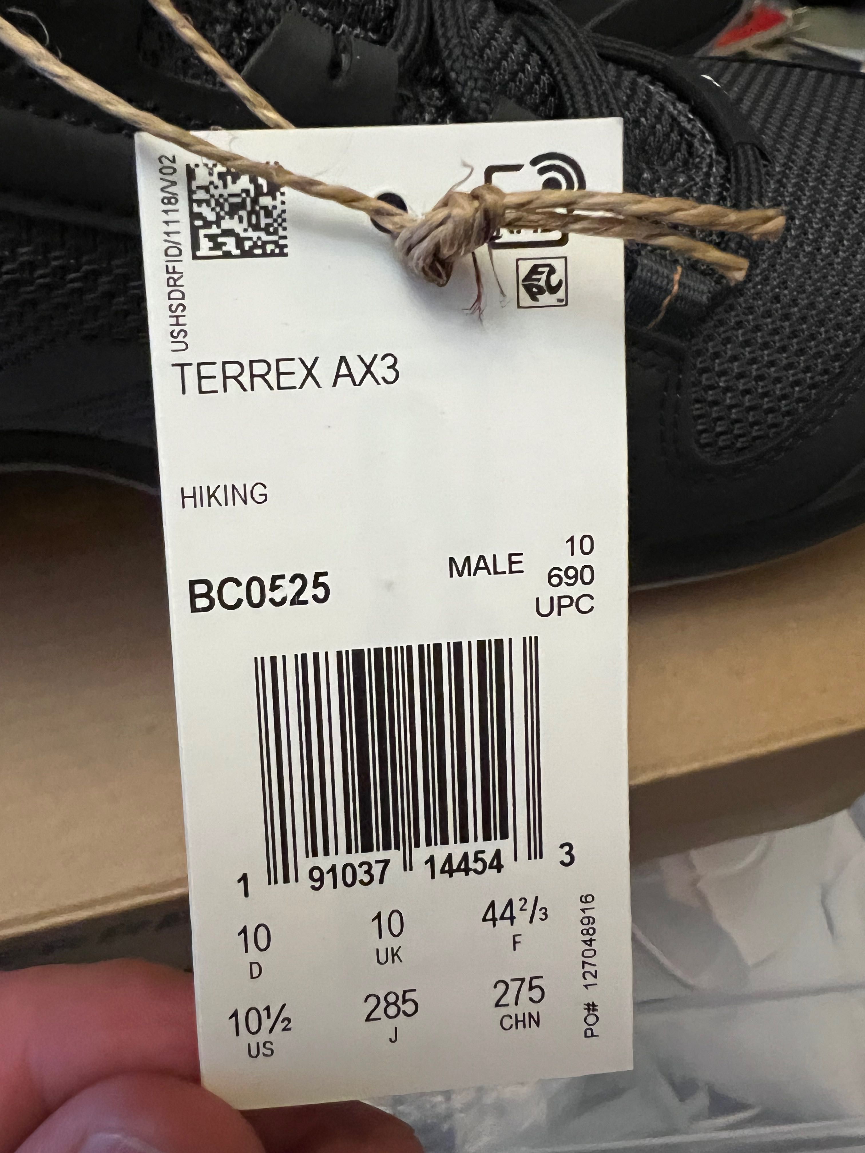 Кросівки Adidas Terrex ax3. Торг