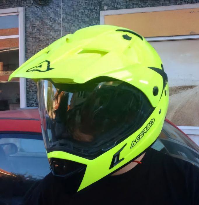 Capacete acerbis Active fluo