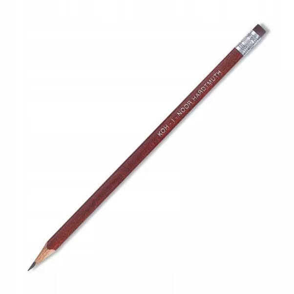 Ołówek z gumką Koh-i-noor 1803 HB grafitowy