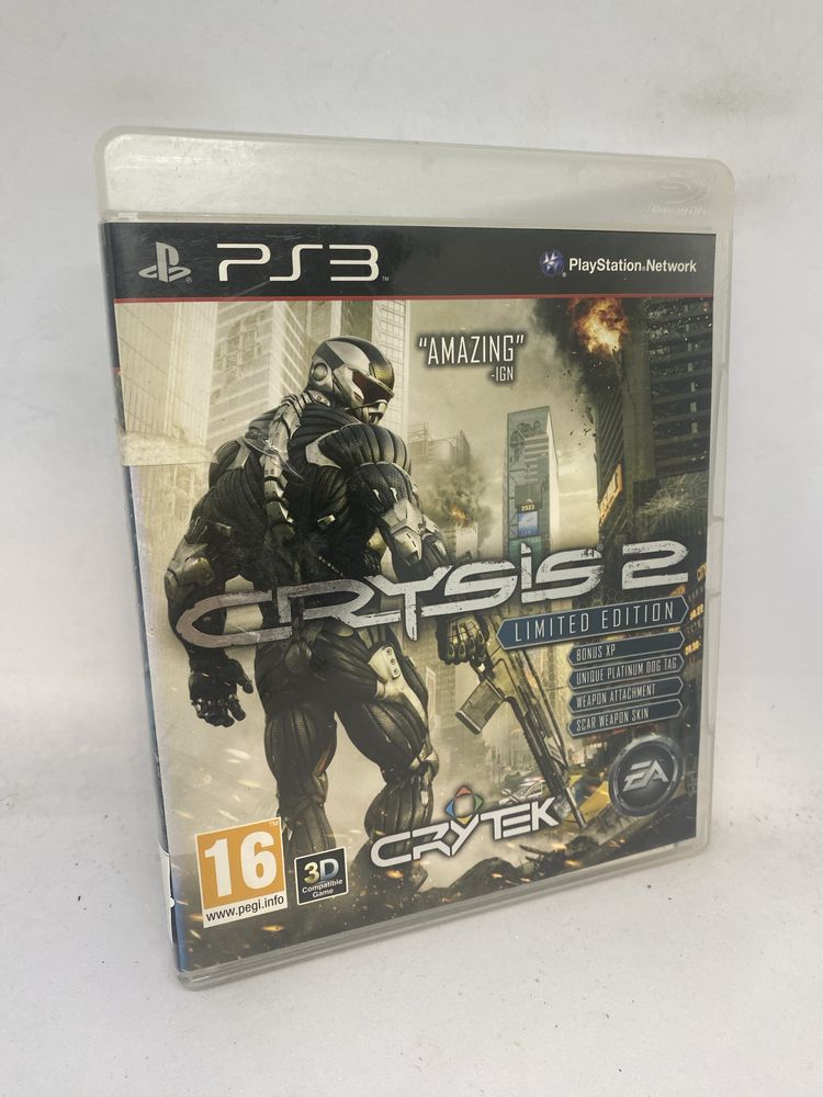 Gra Crysis 2 PS3 Sony Play Station 3 ps3 pudełkowa