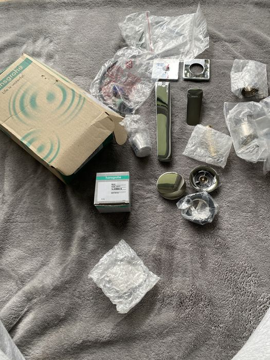 Bateria umywalkowa podtynkowa hansgröhe