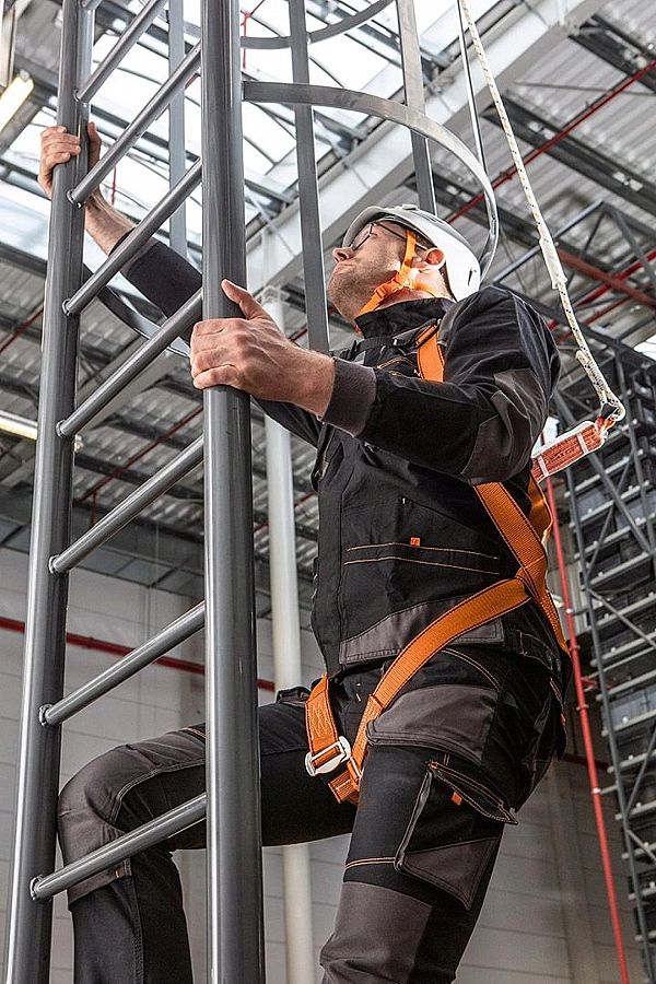 Szelki Bezpieczeństwa Do Pracy Na Wysokości Z Linką Bezpieczeństwa Bhp