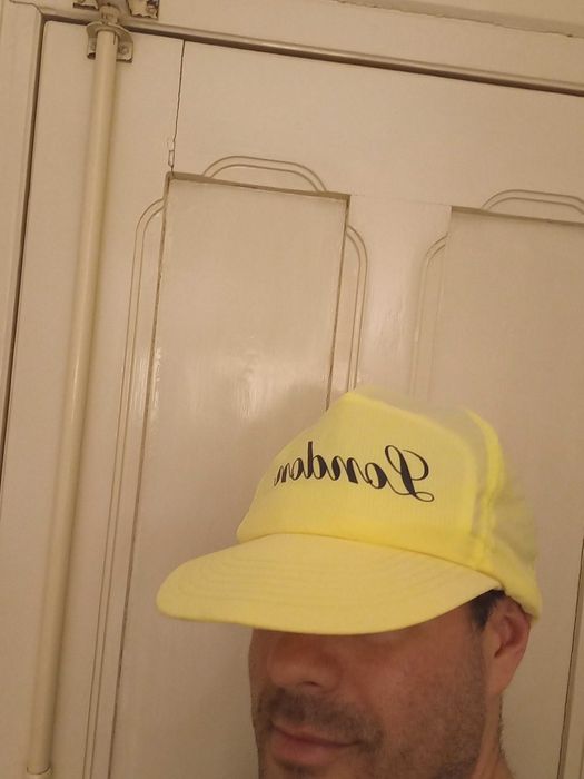 Boné London, 1991, fluorescente