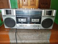 Кассетная стерео-магнитола HITACHI TRK-W55W high quality stereo sound