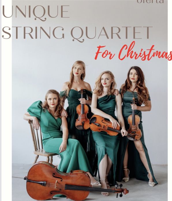 Kwartet smyczkowy na twojej wigilii firmowej! Cała Polska